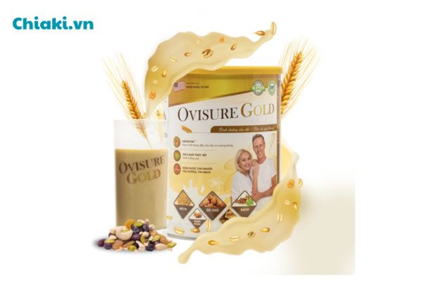 Sữa hạt cao cấp Ovisure Gold
