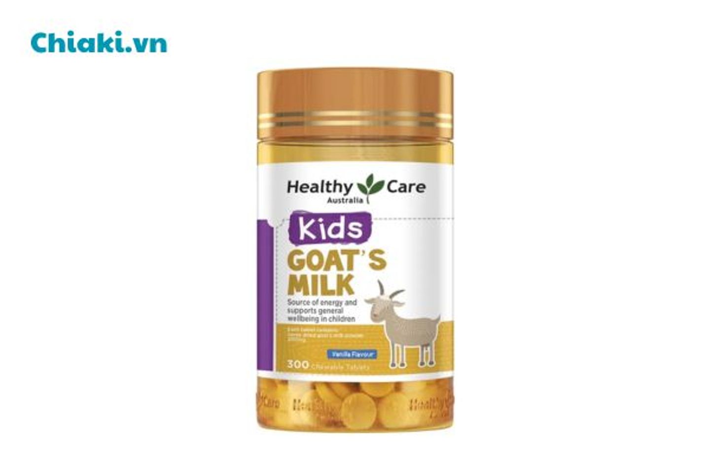 Sữa d&ecirc; c&ocirc; đặc dạng vi&ecirc;n Goat Milk Healthy Care &Uacute;c