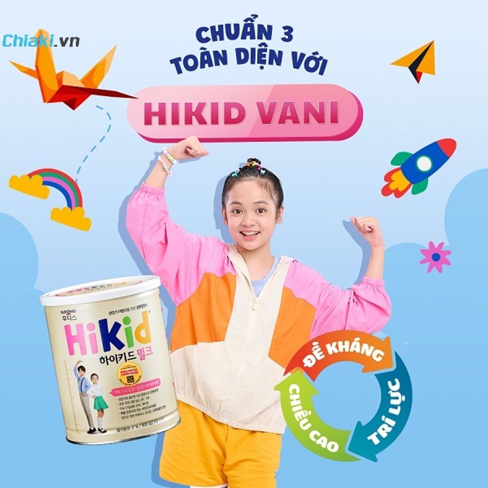 Sữa Hikid cho b&eacute; 1-9 tuổi