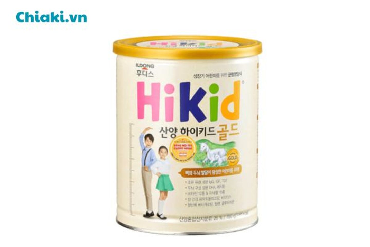 Sữa d&ecirc; Hikid Gold tăng chiều cao cho b&eacute;