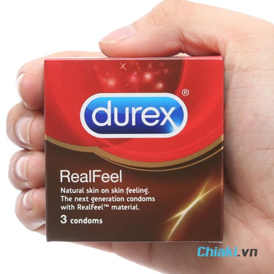 Bao cao su Durex RealFeel