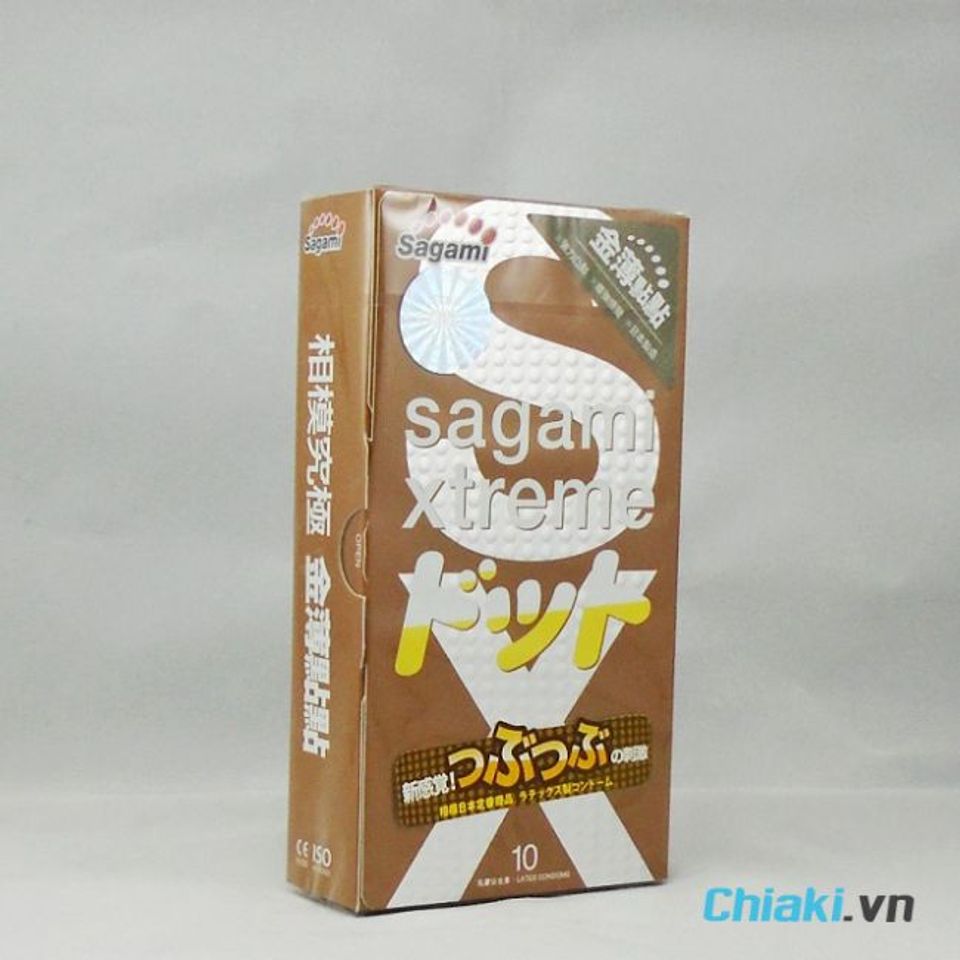 Bao cao su si&ecirc;u mỏng c&oacute; gai Sagami Xtreme Feel Up