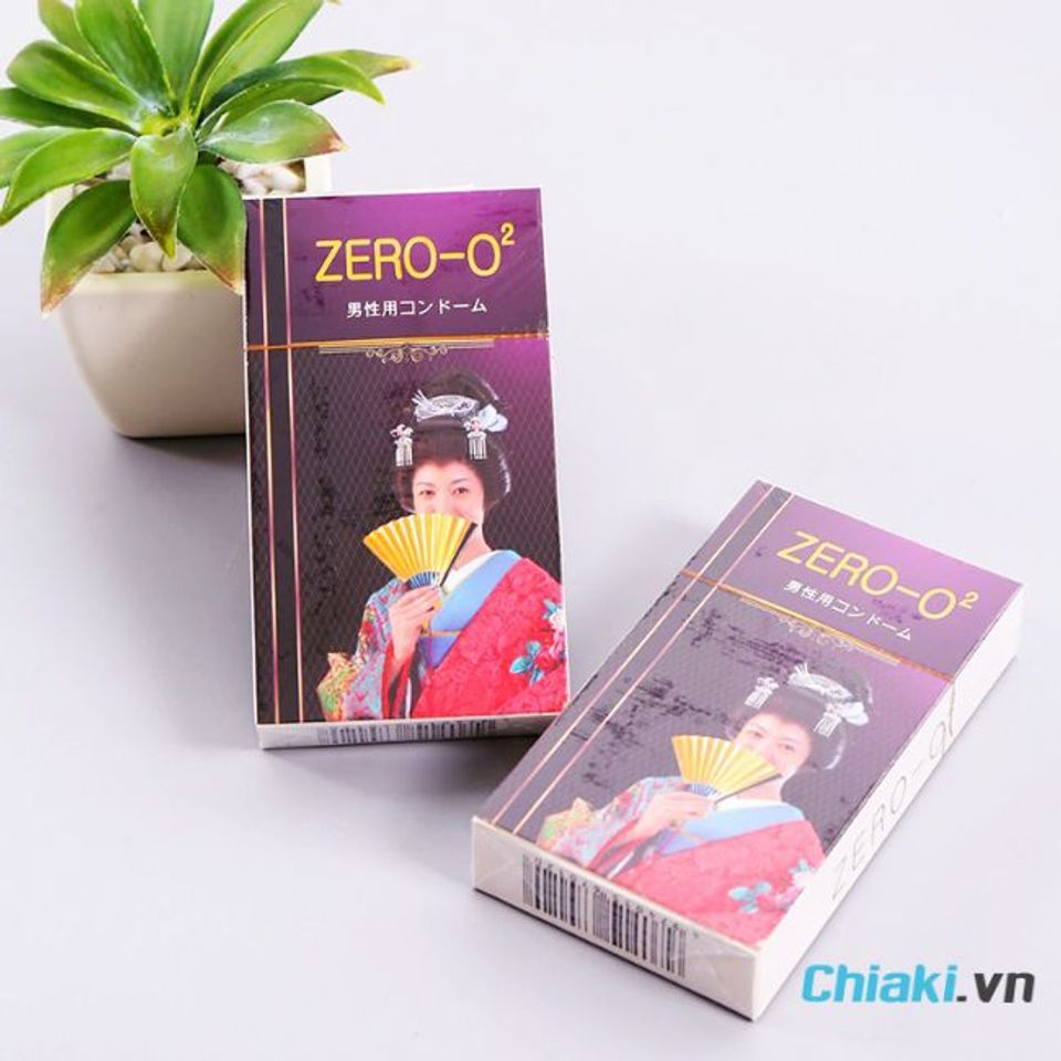 Bao cao su si&ecirc;u mỏng của Nhật Zero O2&nbsp;