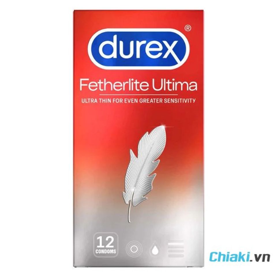 Bao cao su si&ecirc;u mỏng Durex Fetherlite Ultima