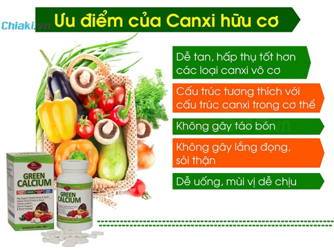 Tại sao n&ecirc;n bổ sung canxi hữu cơ cho b&eacute;?