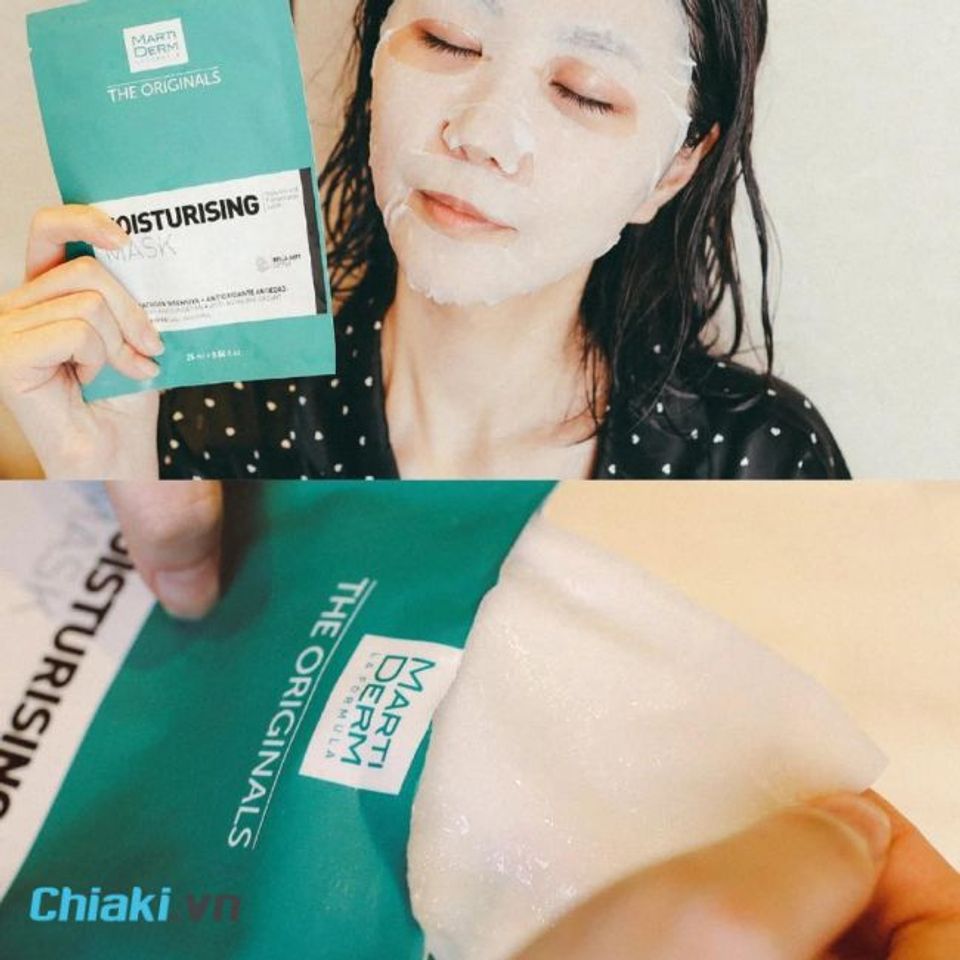 C&aacute;ch sử dụng mặt nạ MartiDerm