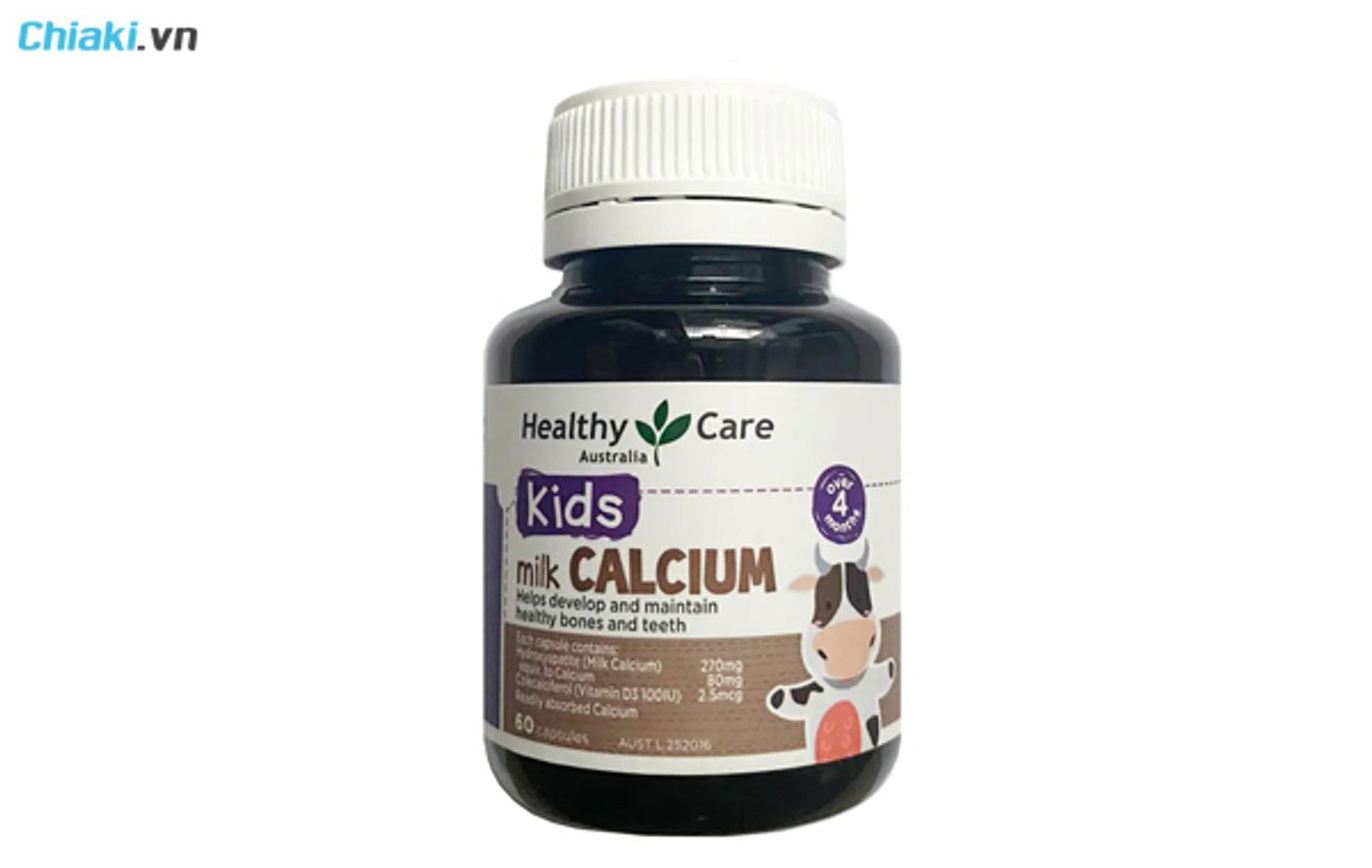 Canxi cho b&eacute; 2 tuổi Milk Calcium Healthy Care