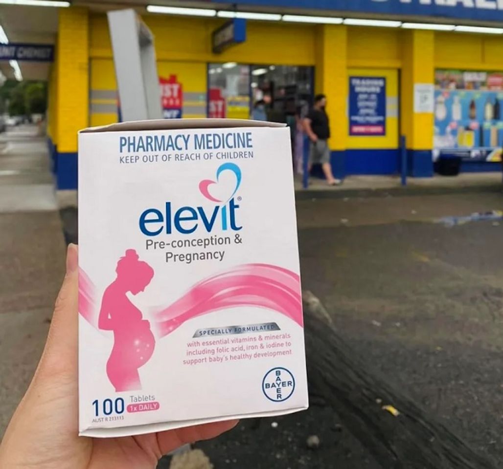 Canxi Elevit cho b&agrave; bầu