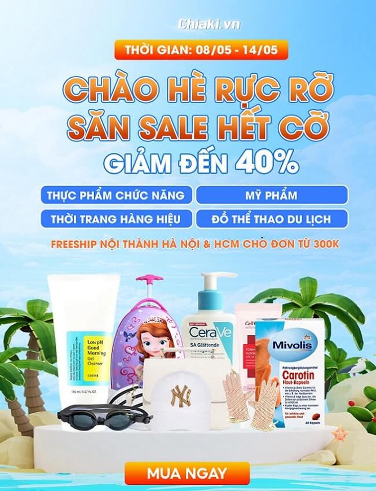 Chiaki sale ch&agrave;o h&egrave; 2024