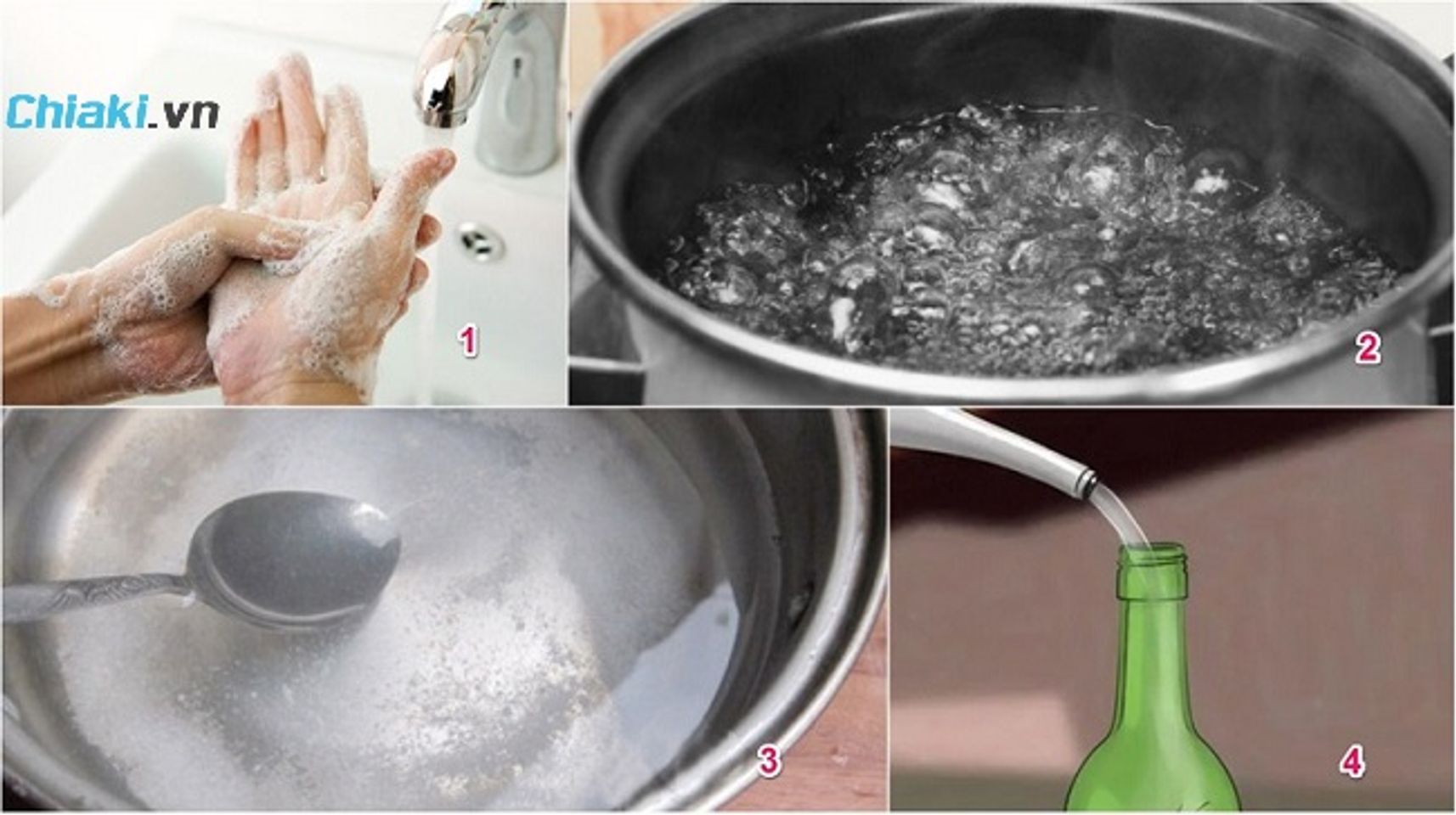C&aacute;ch pha nước muối 3 kh&iacute; dung