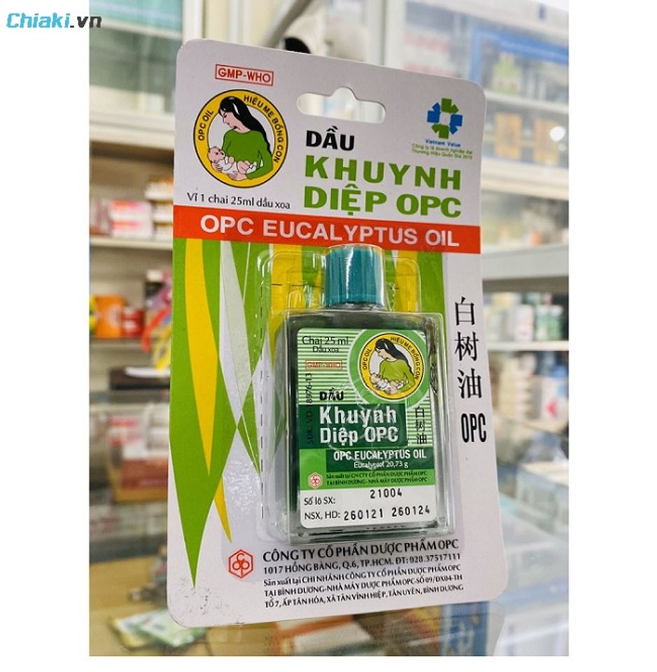 Dầu khuynh diệp OPC cho trẻ sơ sinh ph&ograve;ng cảm lạnh cho b&eacute;