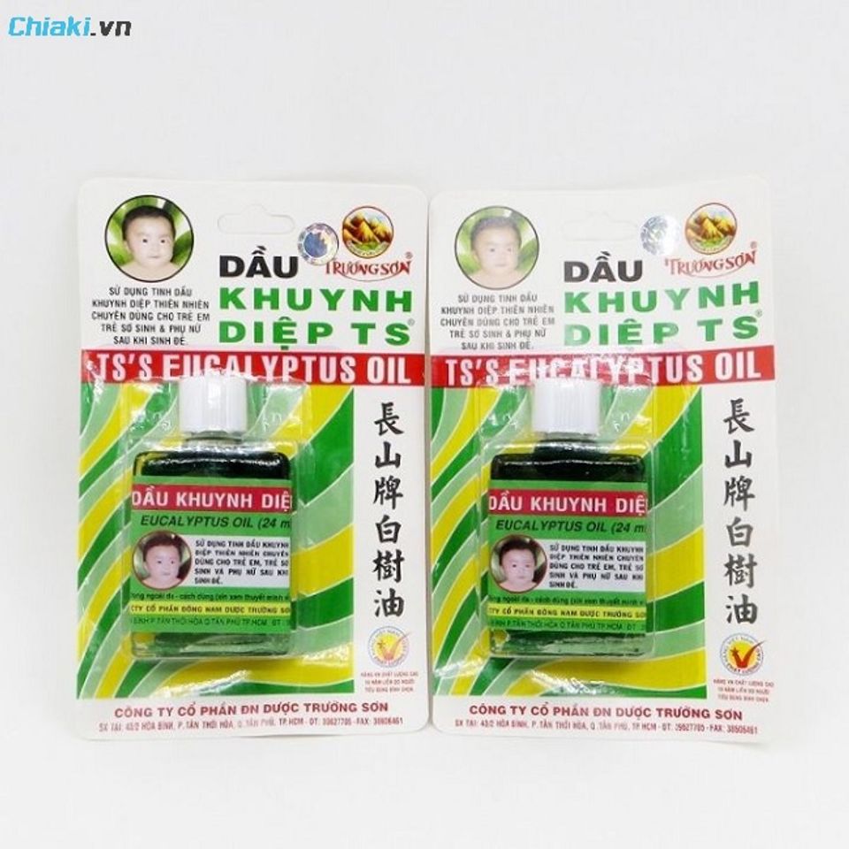 Dầu khuynh diệp Trường Sơn kết hợp th&ecirc;m dầu tr&agrave;m gi&uacute;p gấp đ&ocirc;i t&iacute;nh n&oacute;ng