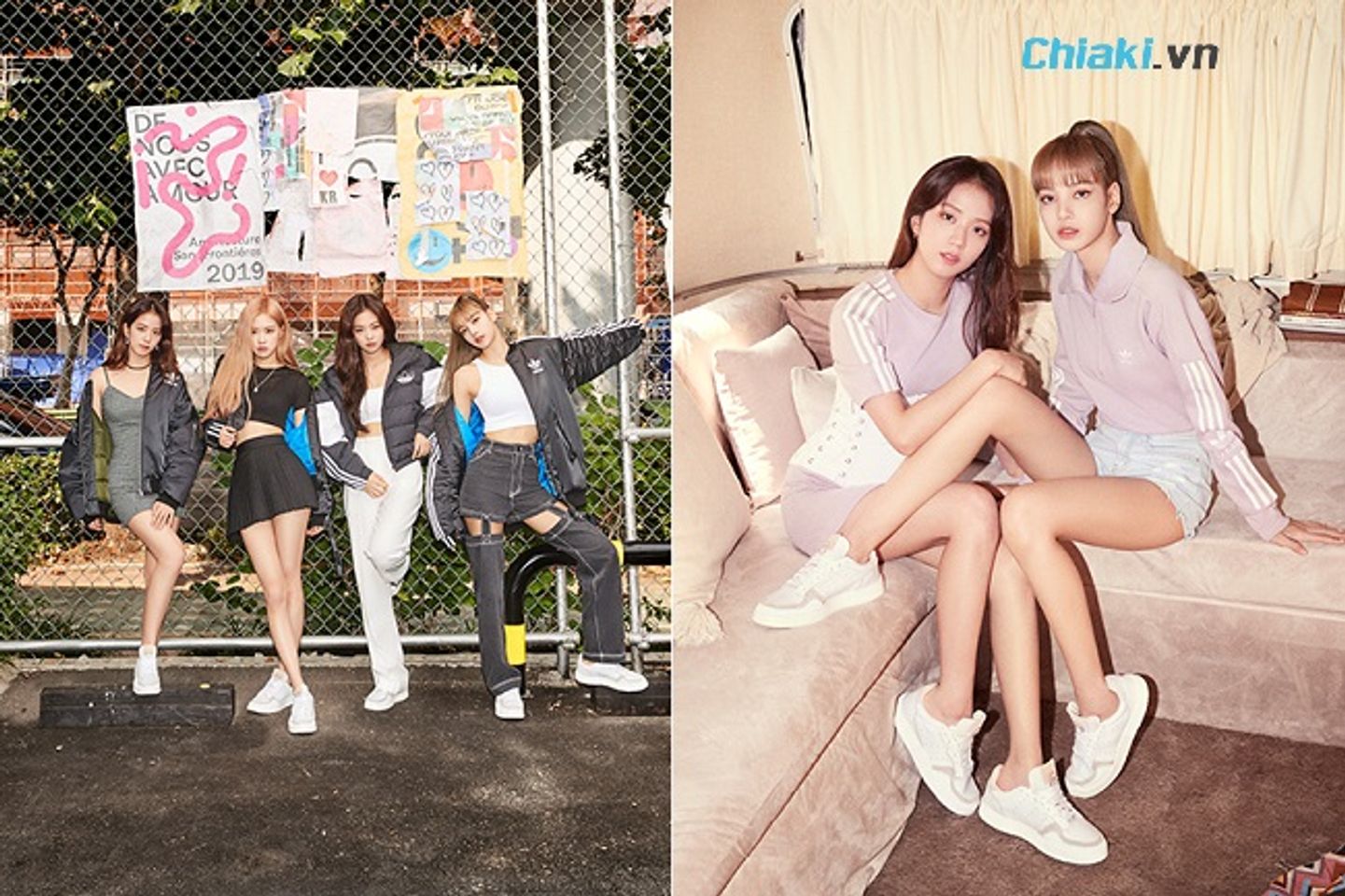 Giới thiệu về gi&agrave;y Adidas Blackpink Supercourt