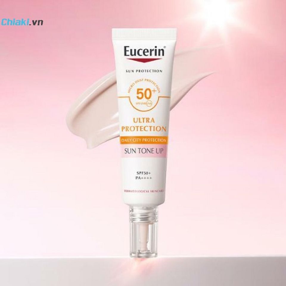 Kem Chống Nắng N&acirc;ng T&ocirc;ng Eucerin Sun Tone Up SPF50