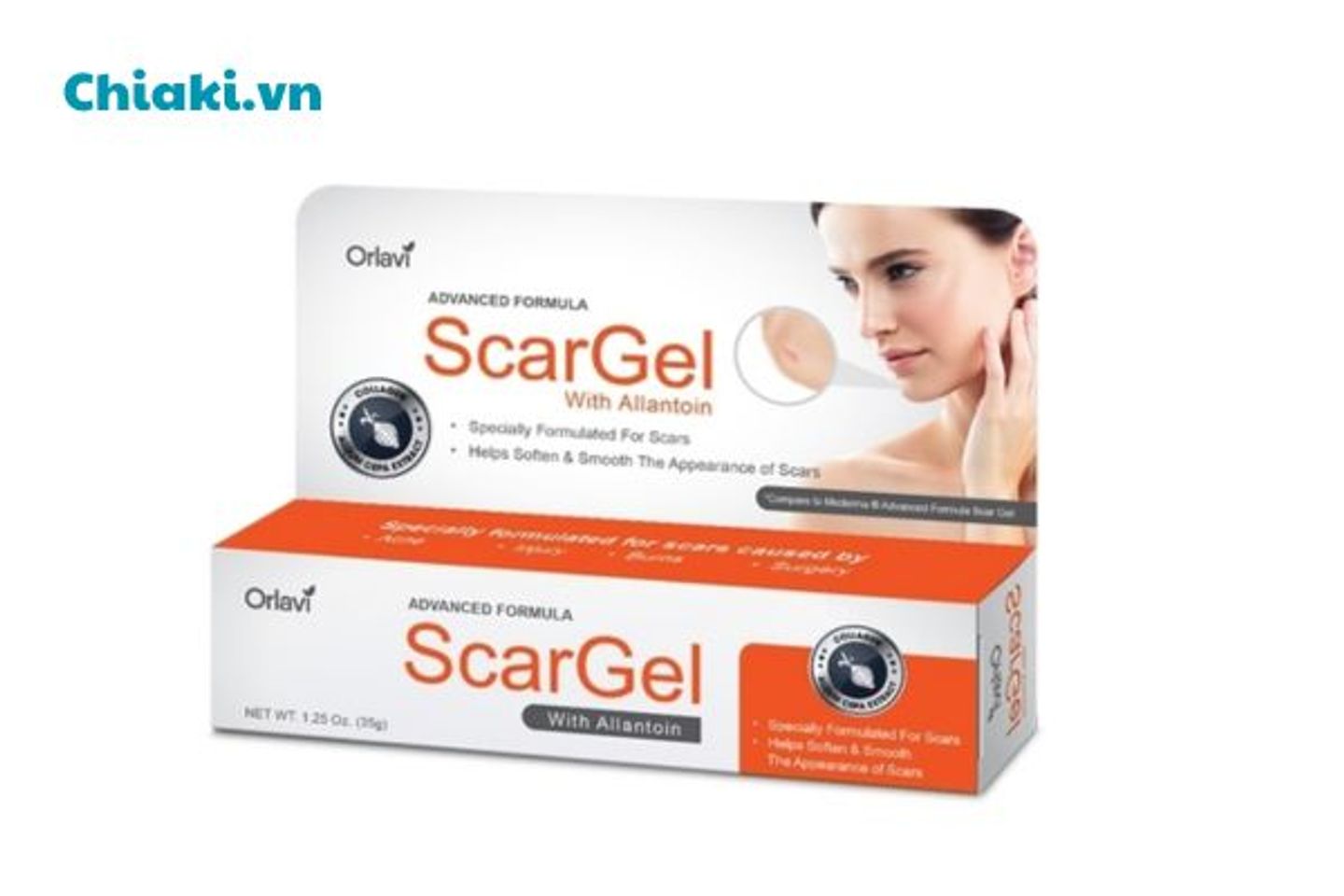 Gel mờ sẹo Orlavi Scargel Mỹ