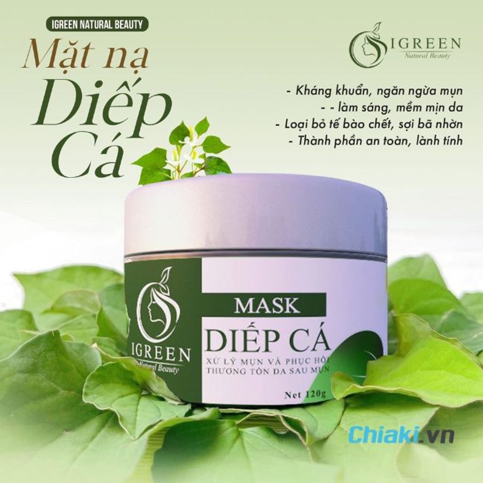Mặt nạ diếp c&aacute; Igreen