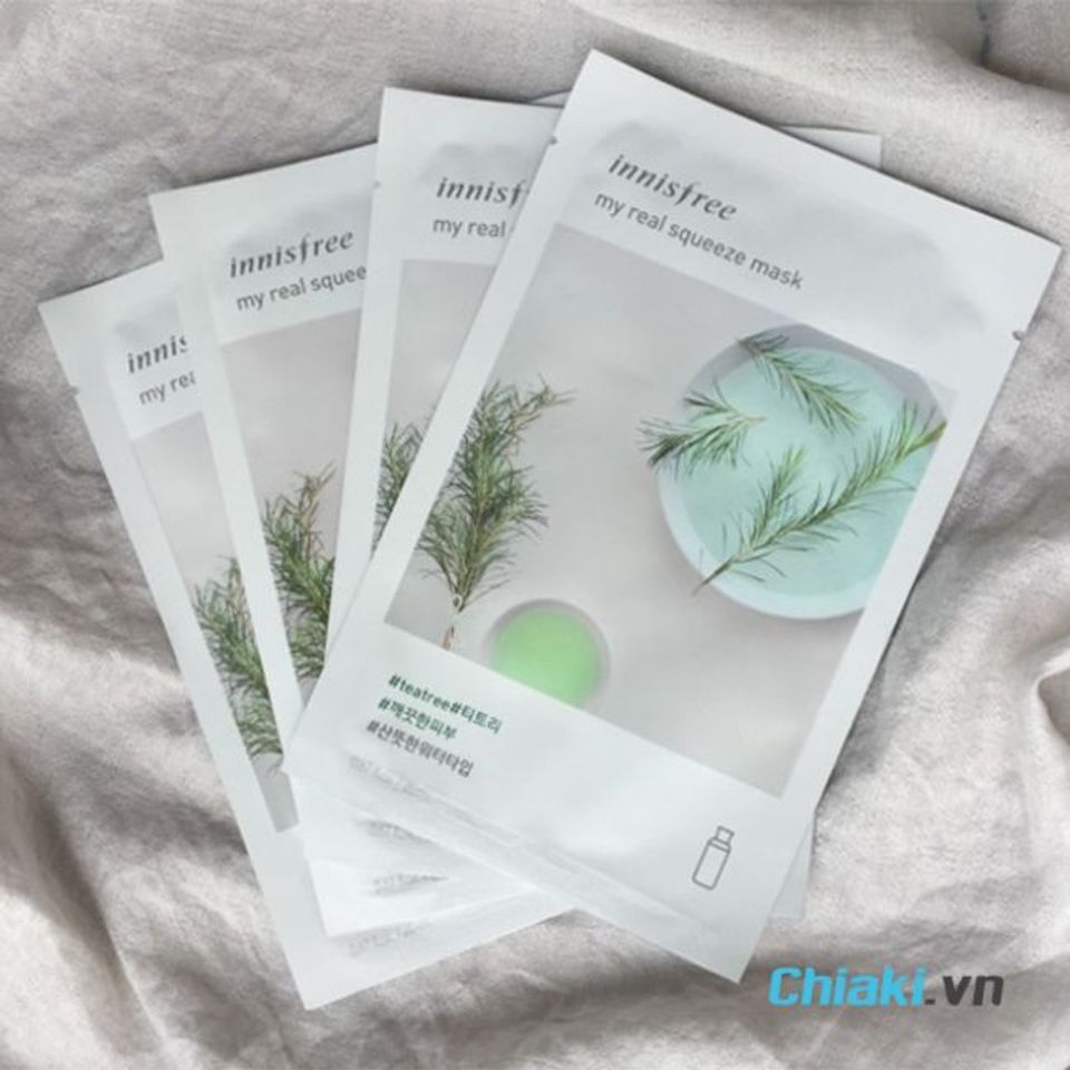 Mặt nạ giấy tr&agrave;m tr&agrave; Innisfree