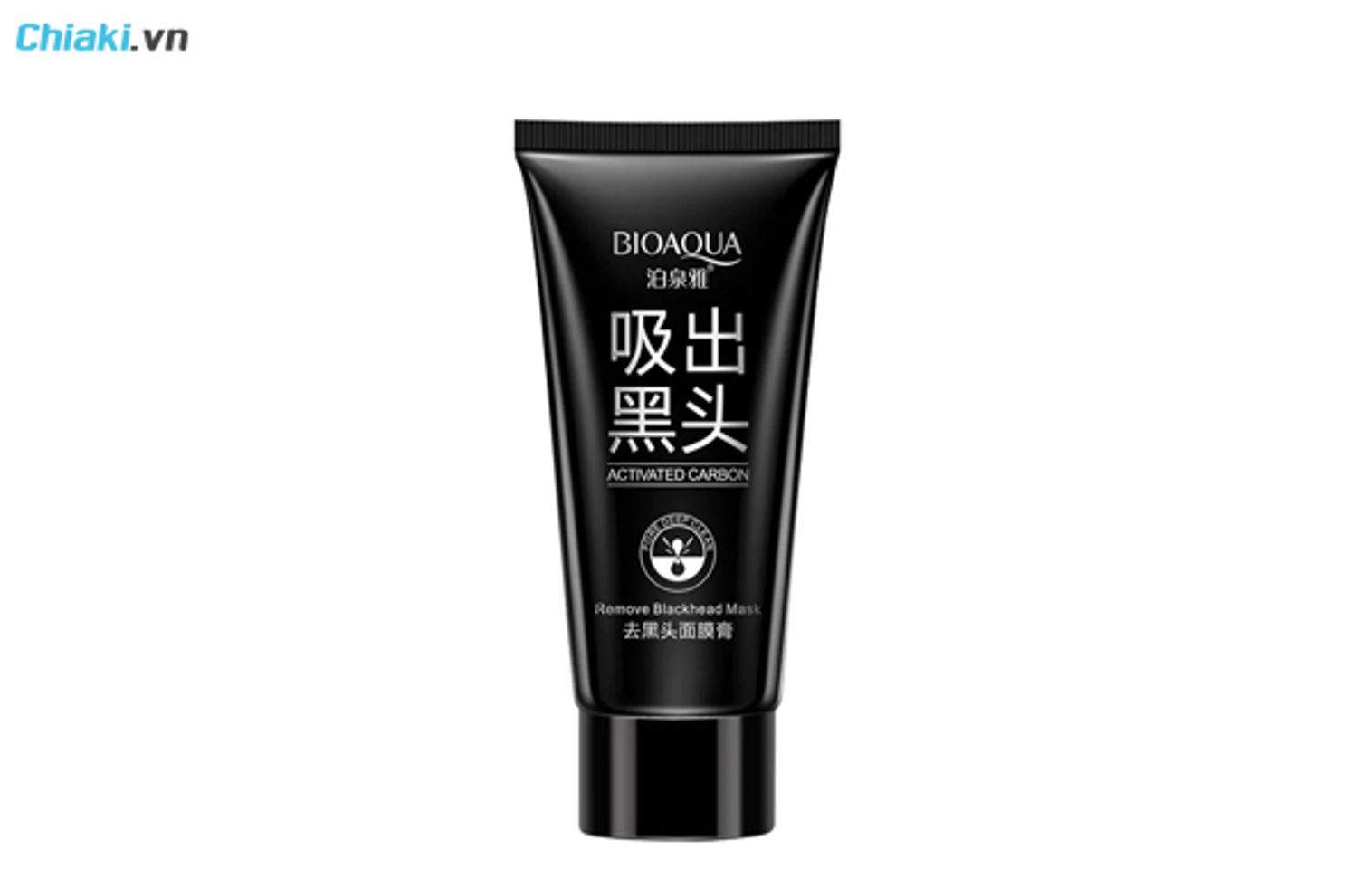 mặt nạ lột mụn Bioaqua Activated Carbon Removed Blackhead Mask