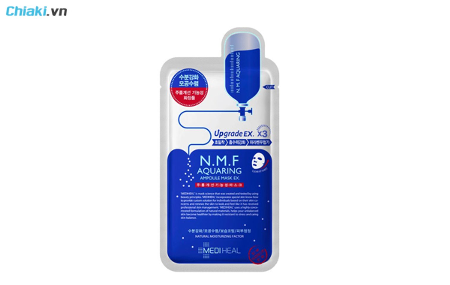 mặt nạ mediheal N.M.F Aquaring Ampoule Mask