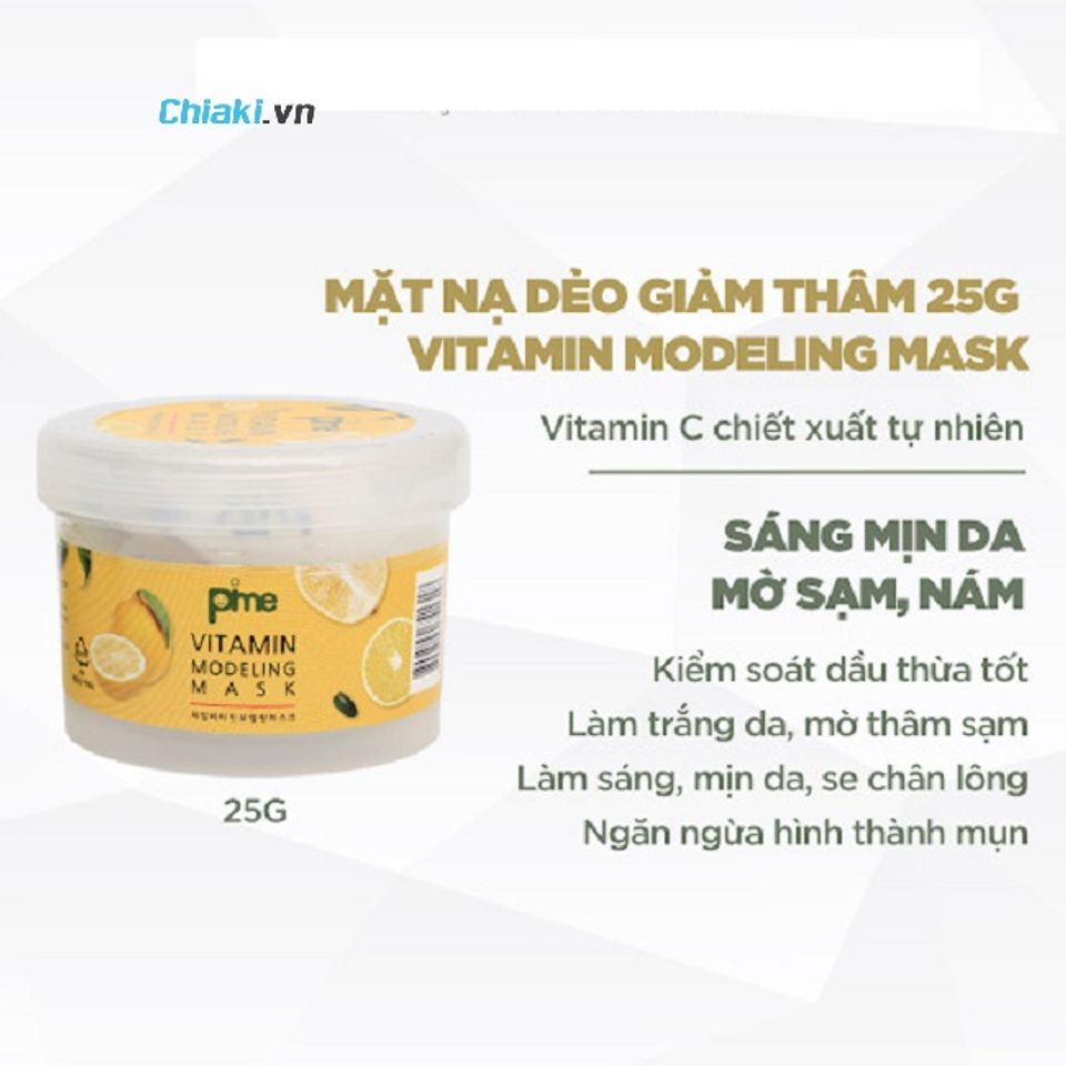 Mặt nạ vitamin C Pime Vitamin Modeling Mask