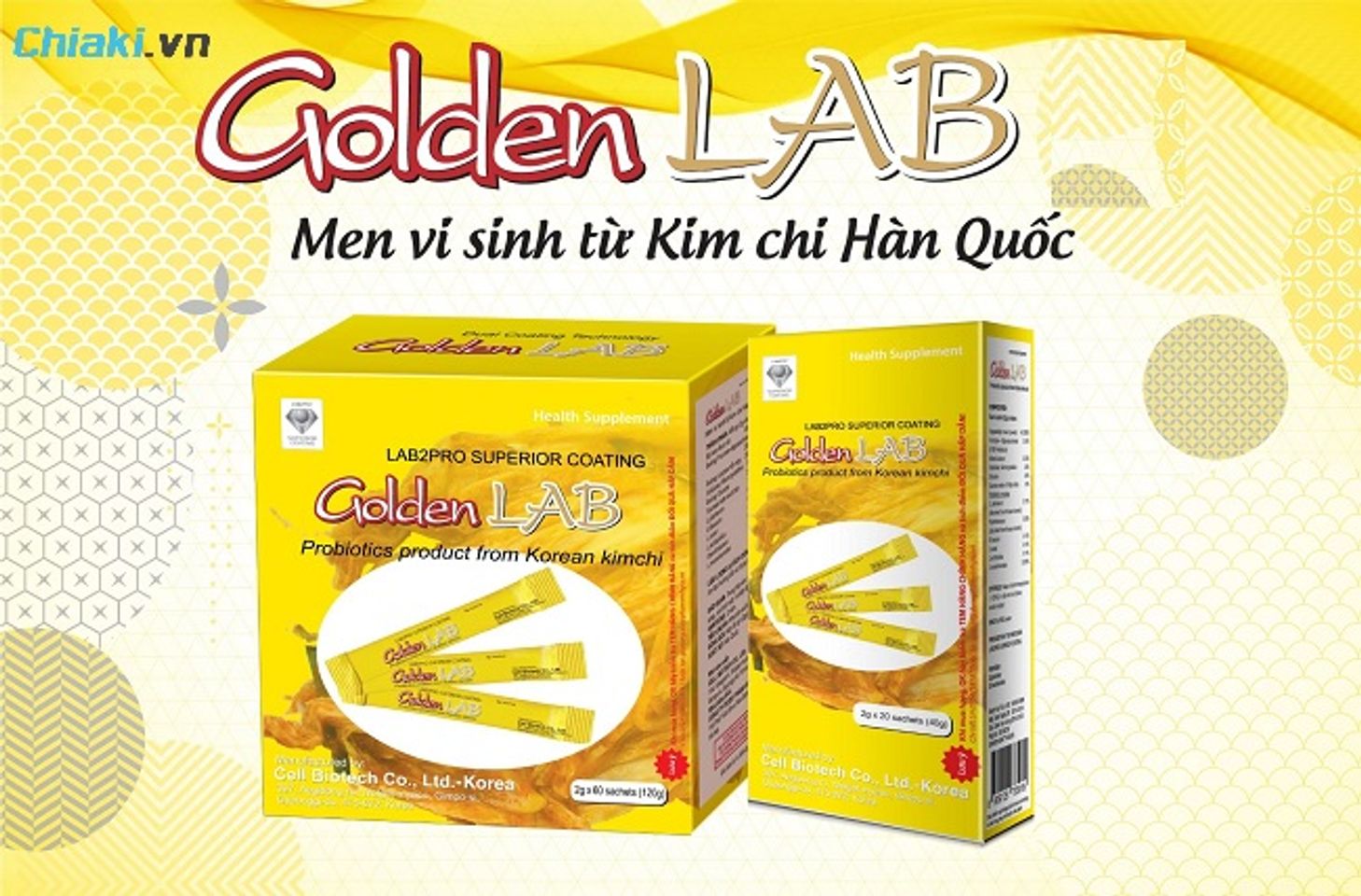 Men vi sinh Golden Lab cải thiện c&aacute;c vấn đề li&ecirc;n quan đến ti&ecirc;u h&oacute;a