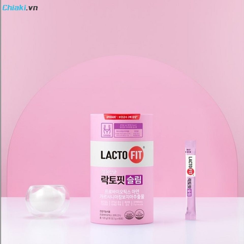 Men vi sinh H&agrave;n Quốc Lacto-Fit Slim gi&uacute;p cải thiện lượng mỡ thừa trong cơ thể