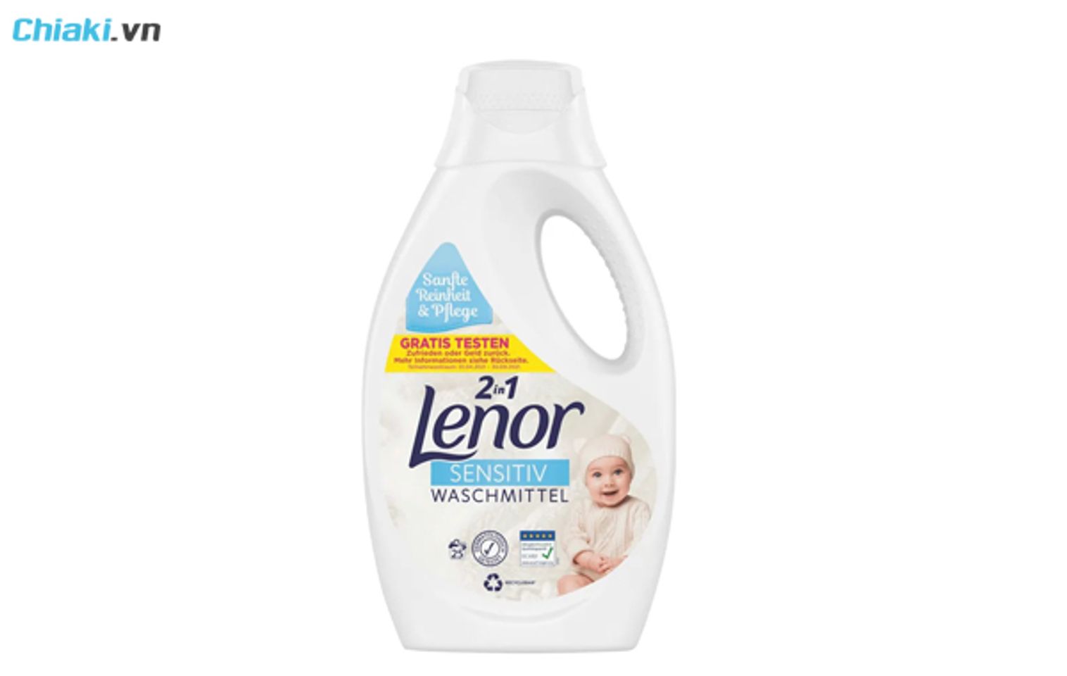 nước giặt cho trẻ sơ sinh Lenor Sensitiv Waschmittel