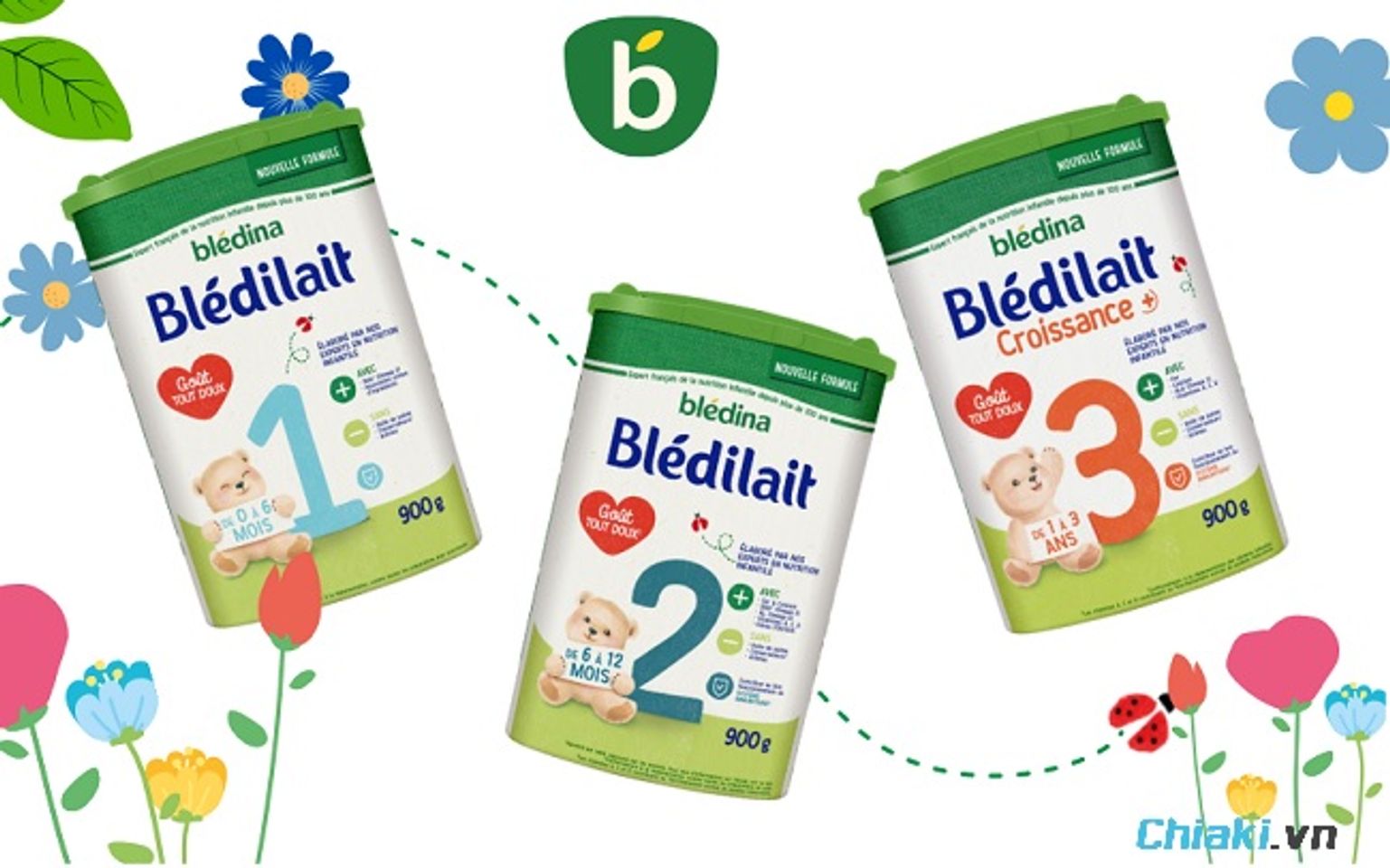 Sữa Bledilait Ph&aacute;p&nbsp;chứa 400 dưỡng chất cần thiết cho trẻ
