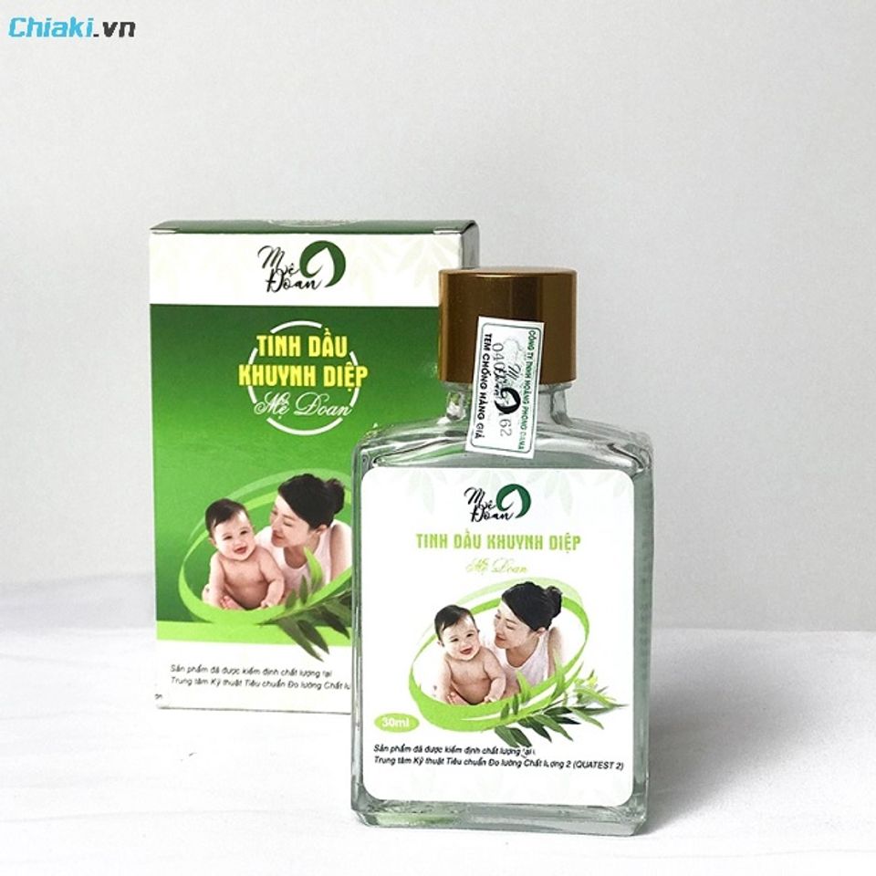 Tinh dầu khuynh diệp Mệ Đoan hỗ trợ l&agrave;m ấm cơ thể b&eacute;