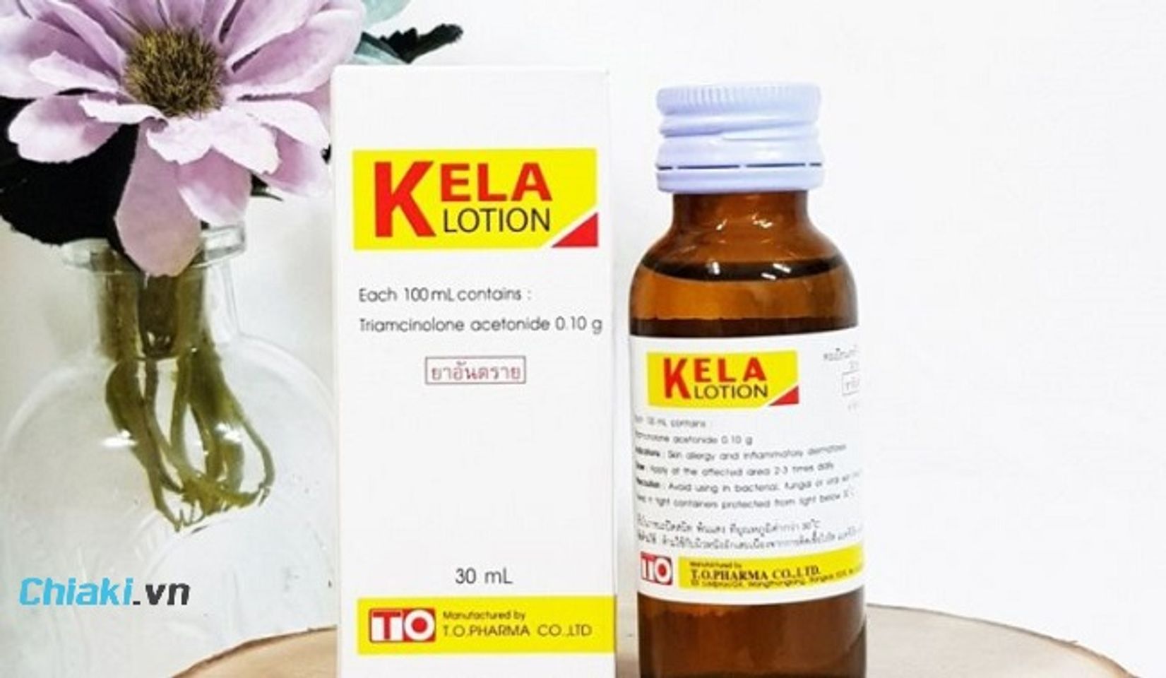 Kela Lotion d&agrave;nh cho da vi&ecirc;m lỗ ch&acirc;n l&ocirc;ng