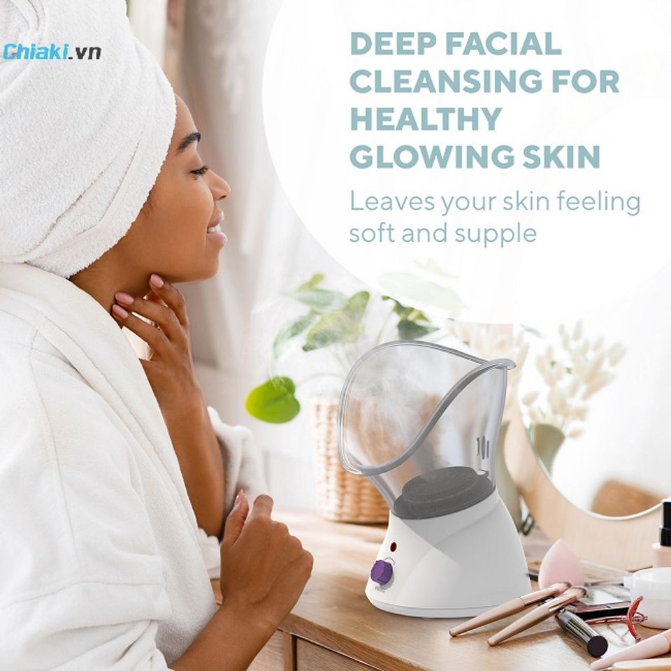 M&aacute;y x&ocirc;ng hơi mặt Homedics FAC-40WTA/FAC-40GYA