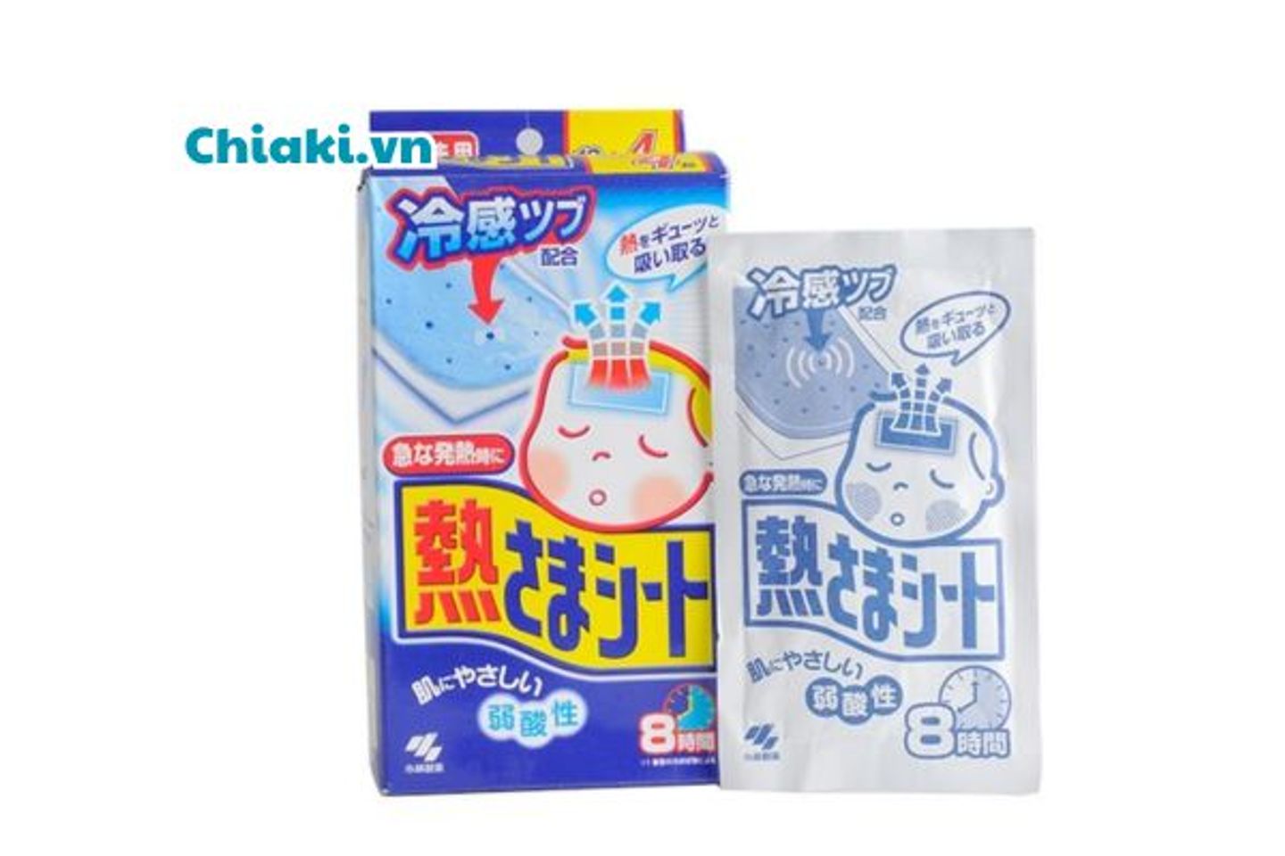 Miếng d&aacute;n hạ sốt cho trẻ 3 th&aacute;ng tuổi Kobayashi của Nhật