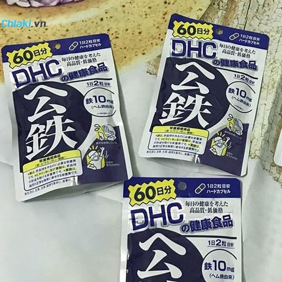Vi&ecirc;n uống hỗ trợ bổ sung sắt DHC