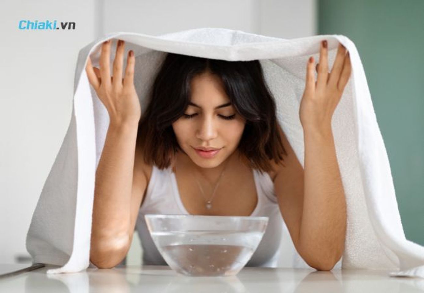 X&ocirc;ng hơi mặt gi&uacute;p thư gi&atilde;n v&agrave; căng thẳng