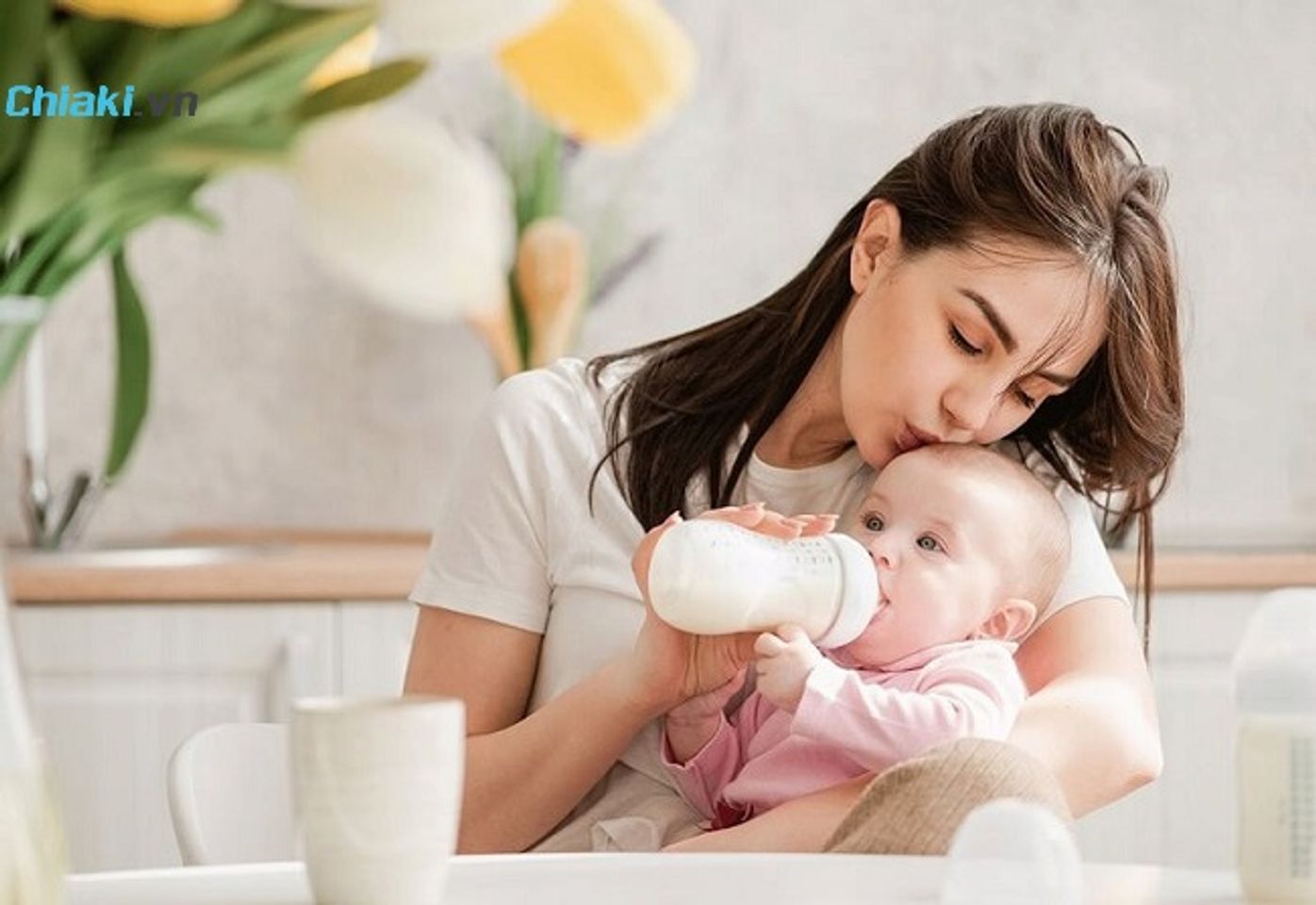 C&aacute;ch tăng lượng sữa cho trẻ sơ sinh