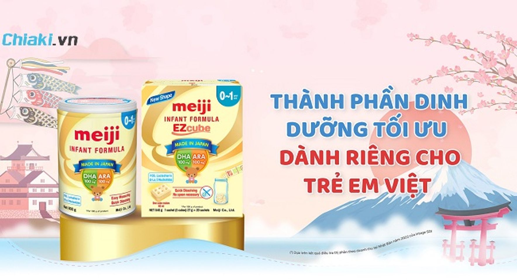 So s&aacute;nh giữa Meiji số 0 dạng bột v&agrave; dạng thanh
