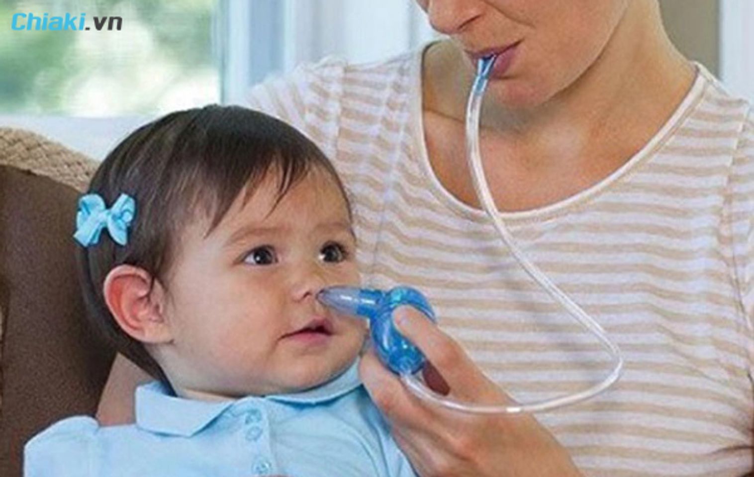 dụng cụ h&uacute;t mũi cho trẻ sơ sinh bằng thủ c&ocirc;ng