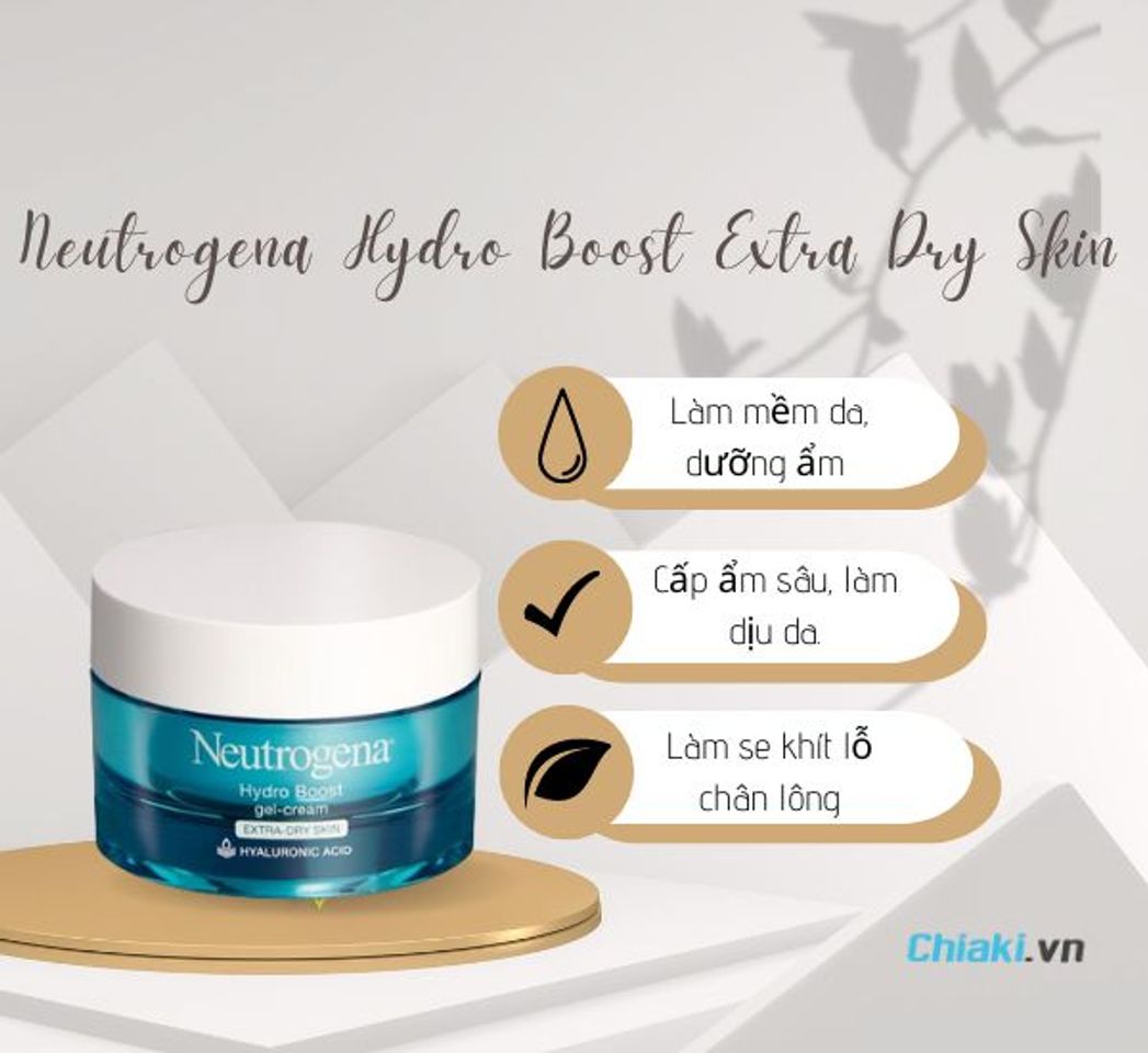 Kem dưỡng Neutrogena cho da kh&ocirc; Hydro Boost Extra Dry Skin