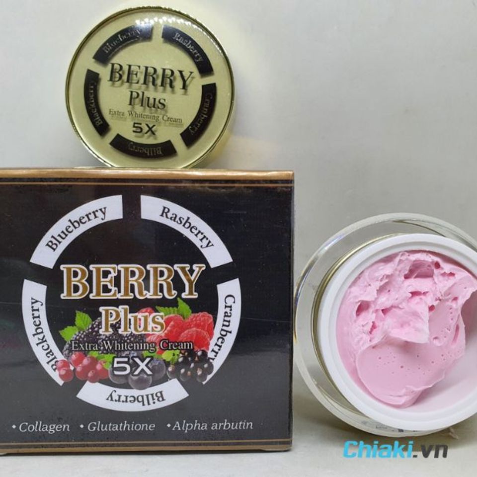Kem dưỡng da trắng da mặt Th&aacute;i Lan Berry Plus