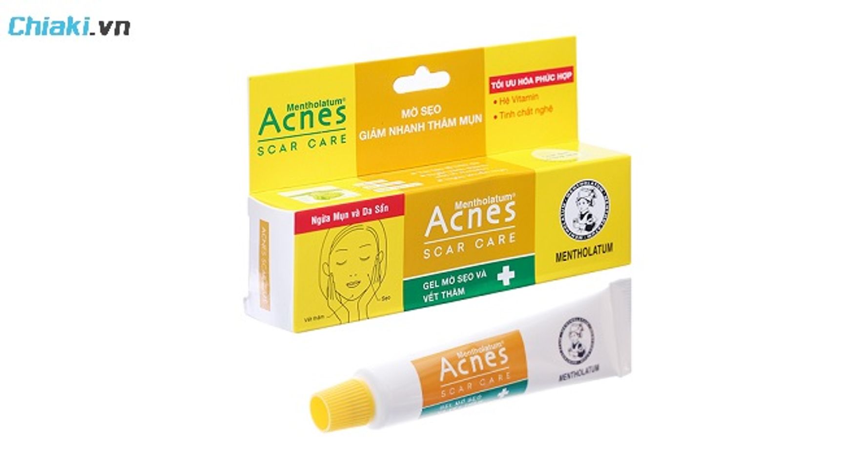 Kem nghệ Acnes giảm mụn v&agrave; l&agrave;m mờ sẹo