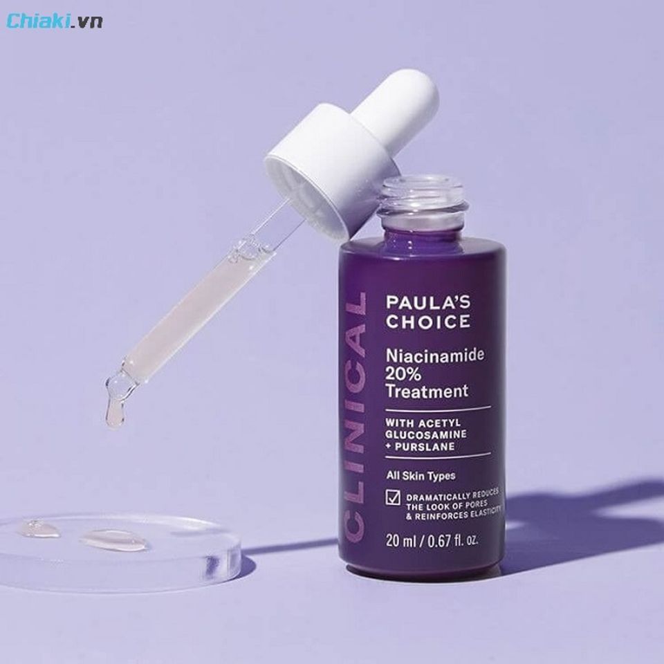 Serum Paula's Choice 20% Niacinamide gi&uacute;p thu nhỏ lỗ ch&acirc;n l&ocirc;ng