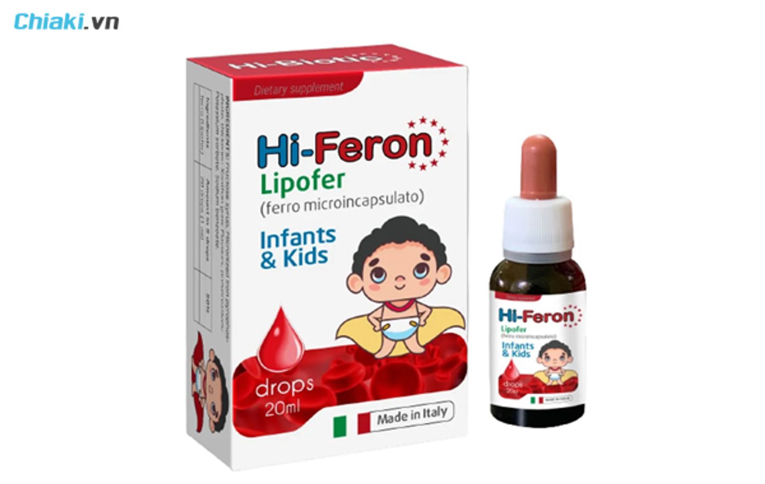 sắt cho trẻ sơ sinh Lipofer Hi-Feron&nbsp;