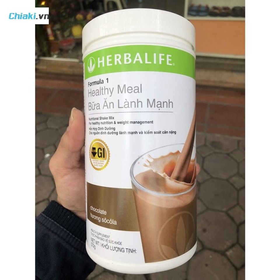 Sữa giảm c&acirc;n Herbalife Healthy Meal F1 nhiều vị dễ uống