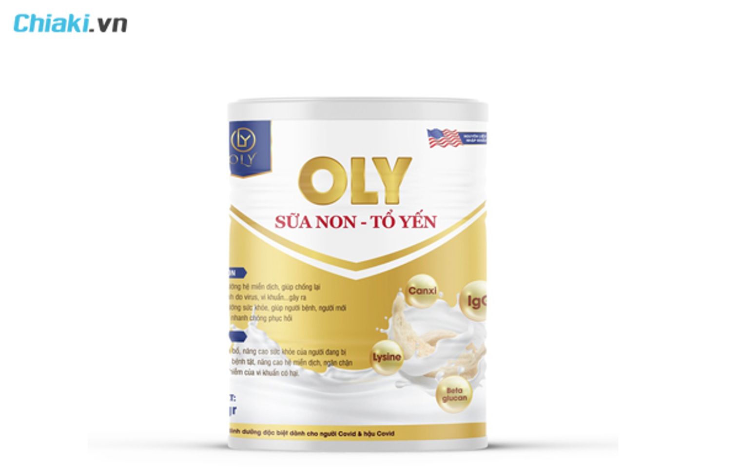 sữa non tổ yến Oly