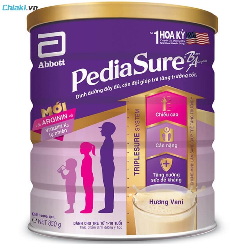 Sữa Pediasure Mỹ cao năng lượng cho b&eacute; 1 - 10 tuổi