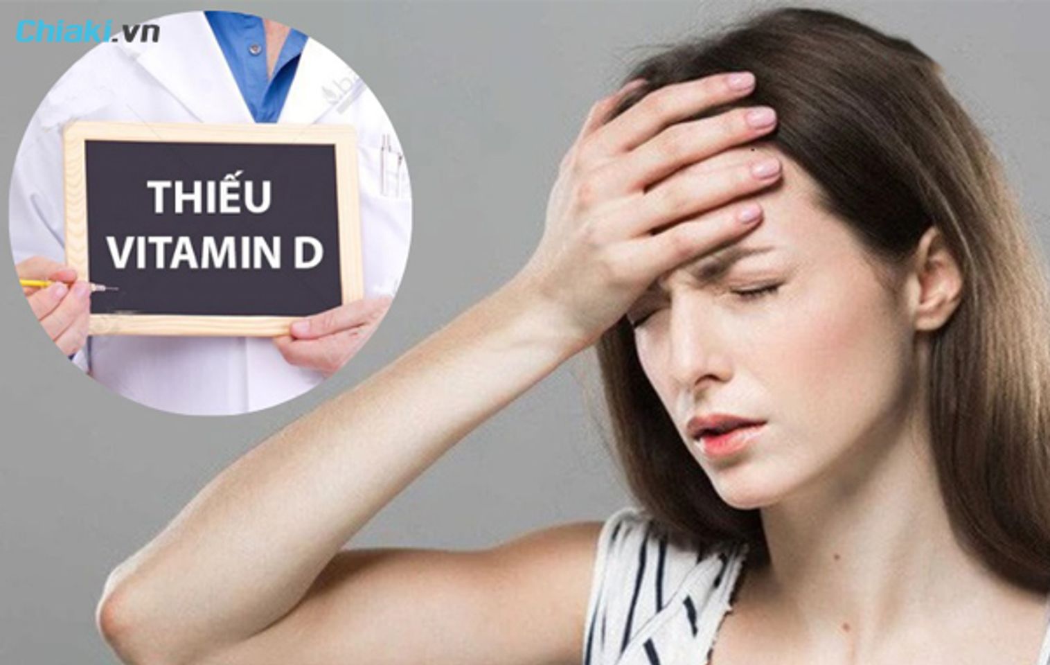 thiếu vitamin D sẽ g&acirc;y ảnh hưởng đến sức khỏe