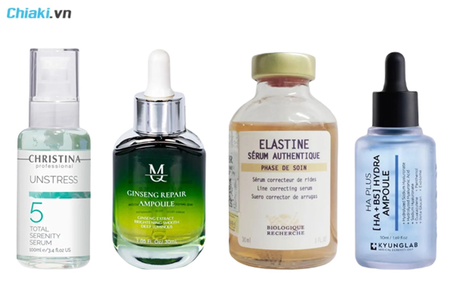 ti&ecirc;u ch&iacute; lựa chọn serum căng b&oacute;ng da