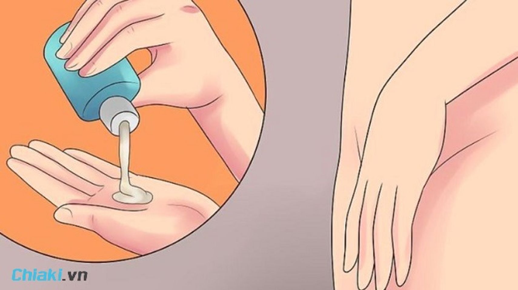 Hướng dẫn c&aacute;c bước b&ocirc;i kem trị mụn v&ugrave;ng k&iacute;n