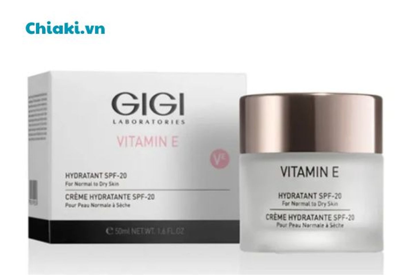 Kem dưỡng Gigi Vitamin E Hydratant SPF20