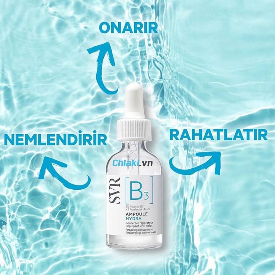 Serum B3 Amouple Hydra SVR hỗ trợ cấp ẩm, phục hồi da